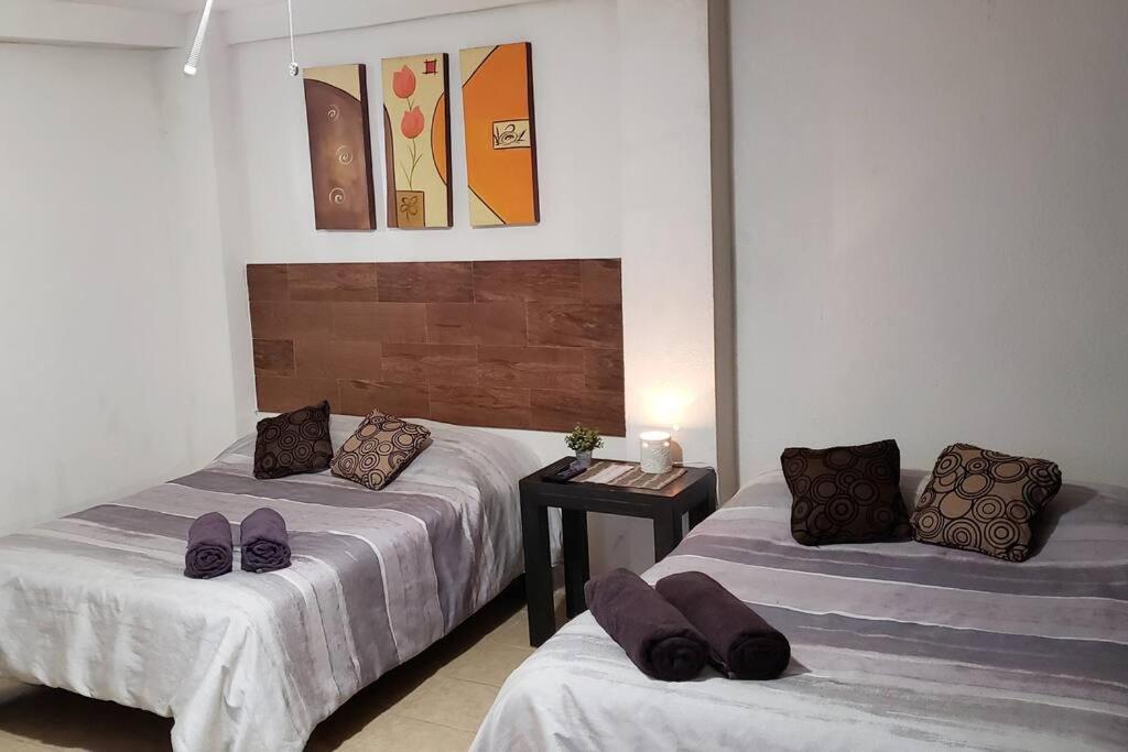 Departamento Comodo Centrico Tv Ac Wifi Cocina Parking, Letra C 시우다드 발레스 외부 사진