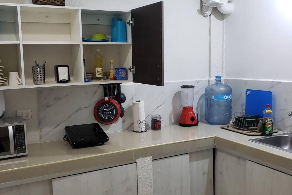 Departamento Comodo Centrico Tv Ac Wifi Cocina Parking, Letra C 시우다드 발레스 외부 사진