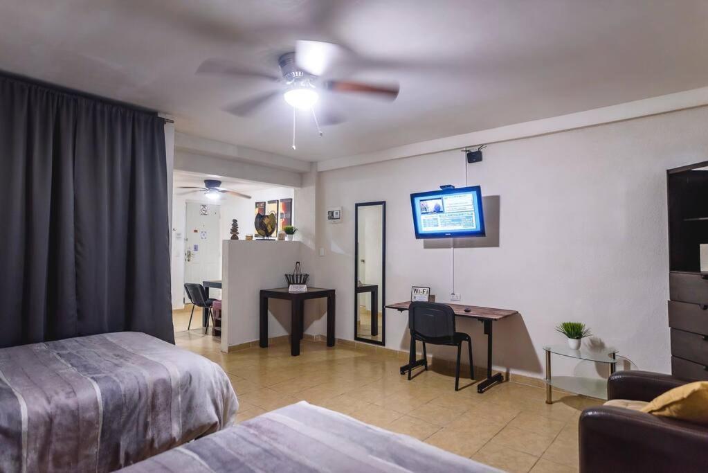 Departamento Comodo Centrico Tv Ac Wifi Cocina Parking, Letra C 시우다드 발레스 외부 사진